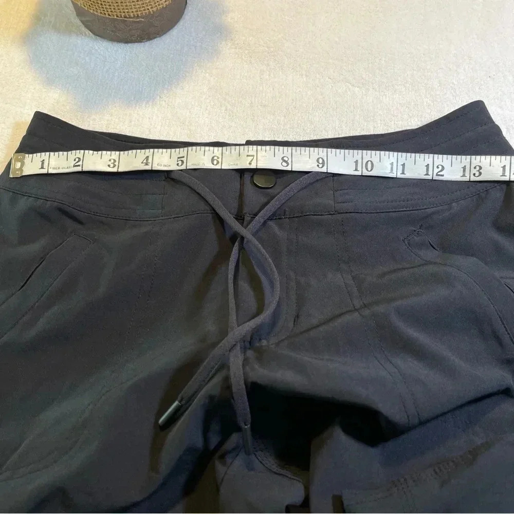 🖤 Women’s Black Athletic Casual Shorts with Drawstring Waist 🖤size XS - Picture 6 of 6